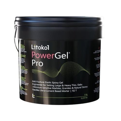 Colle époxy - POWERGEL&reg; PRO - LITOKOL - pour béton / pour plâtre / pour pierre