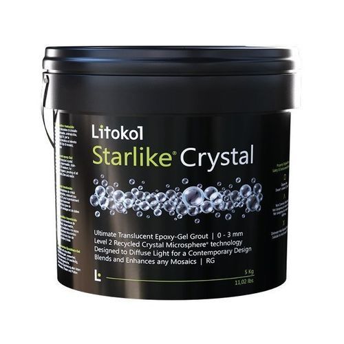 Mortier de jointoiement - STARLIKE® CRYSTAL - LITOKOL - imperméable / pour chape / pour carrelage