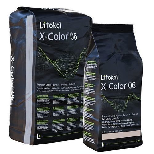 Mortier de jointoiement - X-COLOR® 06 - LITOKOL - de finition / pour carrelage / pour pierre