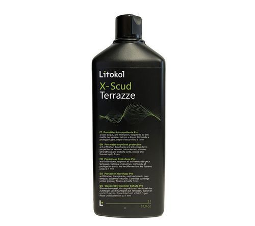 Traitement hydrofuge à base d'eau - X-SCUD TERRAZZE - LITOKOL - résistant aux UV