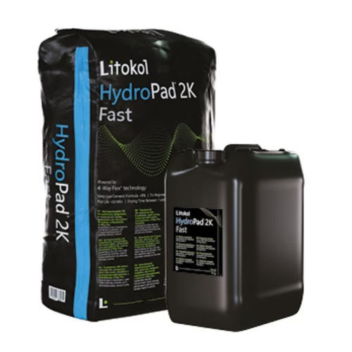 Système d'étanchéité liquide SEL de terrasse - HYDROPAD&reg; 2K FAST - LITOKOL - pour piscine / pour douche / pour pièce humide