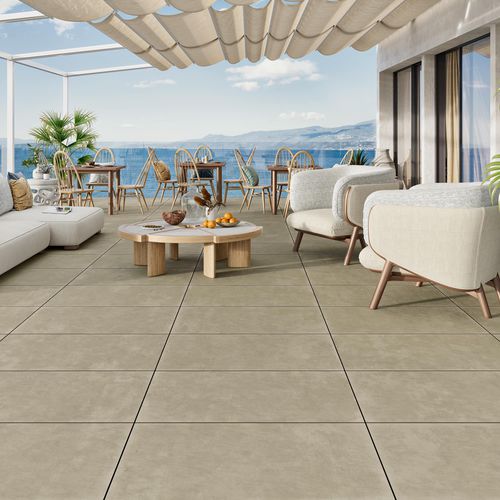 Carrelage d'extérieur - GROUND - LOVE CERAMIC TILES - en grès cérame / en céramique émaillée / mat