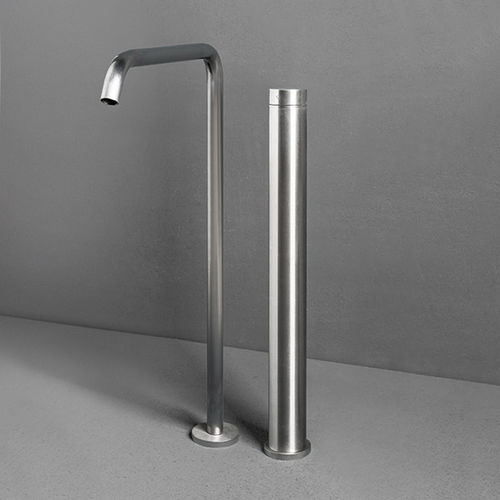 Mitigeur de vasque - OX: WB 12/ BT 07 - MAKRO - au sol / en inox / 2 trous