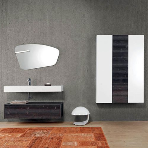 Meuble bas de salle de bain - V62 - MOBILTESINO - mural