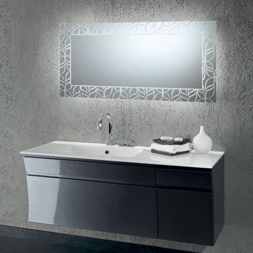 Meuble vasque suspendu - S 127 - MOBILTESINO - en bois / contemporain / avec tiroirs