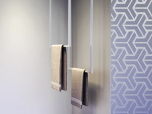 Porte-serviettes 2 barres - SERVETTO - MOMA DESIGN - au plafond / en métal / pour hôtel