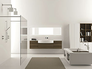 Meuble avec lavabo résidentiel - LOUNGE ARMADIO - MOMA DESIGN