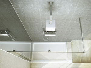 Cabine de douche en verre - BX.502 LITE - MOMA DESIGN - fixe / d'angle / en verre transparent