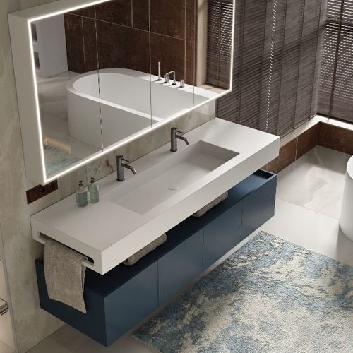 Meuble de salle de bain contemporain - EDIITON  - MOMA DESIGN - résidentiel / pour hôtel / en chêne