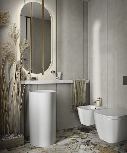 Miroir de salle de bain mural - MIRR SLIM  - MOMA DESIGN - pour hôtel / pour chambre d'hôtel / pour salon d'esthétique