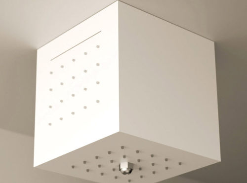 Pommeau de douche de plafond - DOCCIACQUA TECH - MOMA DESIGN - carré / pluie