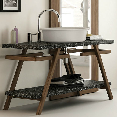Meuble de salle de bain contemporain - PROVENCE TABLE  - MOMA DESIGN - résidentiel / pour hôtel / en bois