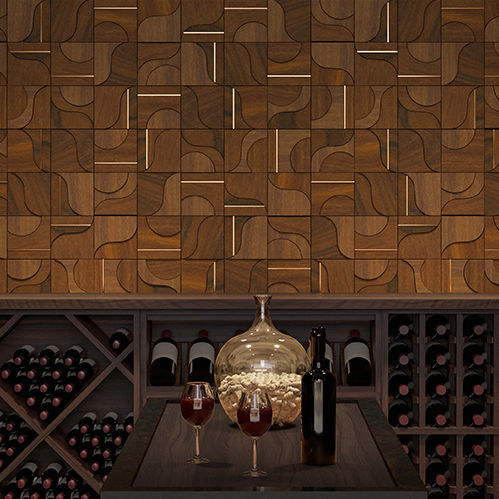Carrelage en bois - ARPOADOR LEGNO - MOSARTE - en métal / finition naturelle / d'intérieur