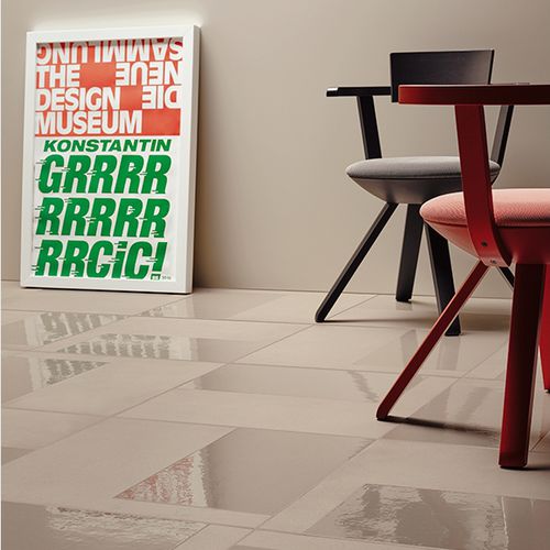 Carrelage en grès cérame - NUMI : COURT - MUTINA - poli / d'intérieur / mural