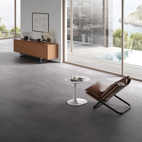 Carrelage en grès cérame - ROCKFORD - NORDDEUTSCHE STEINGUT - structure / d'intérieur / de salon