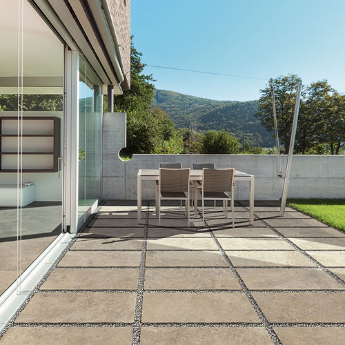 Carrelage en grès cérame - STONES DU MONDE - PASTORELLI CERAMICHE - poli / d'extérieur / de sol