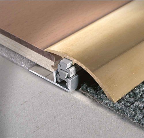 Profilé de finition en aluminium - CLF 490 - PROFILITEC - en laiton / pour carrelage