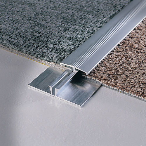 Profilé de finition en aluminium - CARPETEC MG - PROFILITEC - en laiton / pour moquette