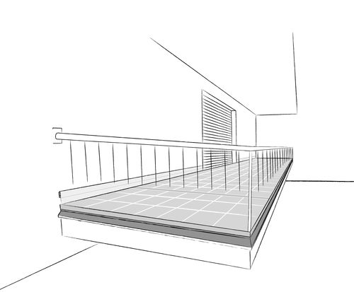 Plinthe en aluminium - BATTISCOPA BIM - PROFILITEC - outdoor