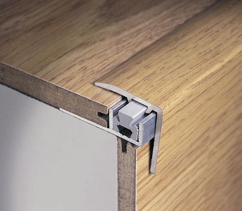 Profilé de finition en aluminium - MULTICLIP CLS 250 - PROFILITEC - pour carrelage / pour angle extérieur / nez de marche