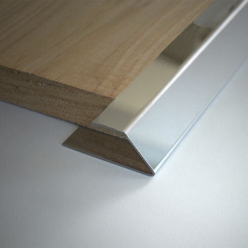 Profilé de finition en laiton - WOODTEC LP - PROFILITEC - en acier inoxydable / pour revêtement de sol / de rive
