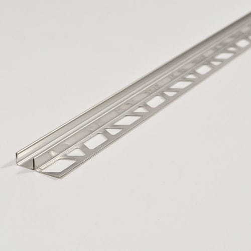 Profilé de finition en acier inox - SHOWERTEC STKV - PROFILITEC - en aluminium / pour carrelage / pour douche