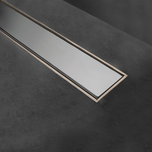 Grille pour caniveau en acier inoxydable - SHOWERTEC STL F - PROFILITEC - en aluminium / pour agencement intérieur