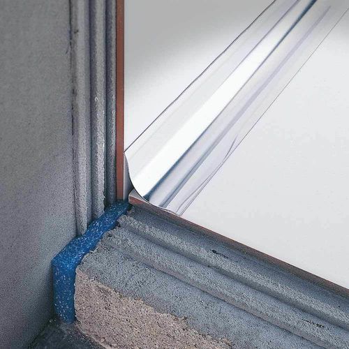Profilé de finition en inox - Sanitec IC25 - PROFILITEC - pour revêtement de sol / pour pièce humide / pour plinthe