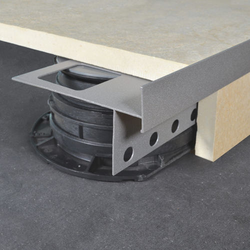 Profilé de finition en aluminium - Bordertec BST20 - PROFILITEC - pour carrelage / pour plancher technique / de section rectangulaire