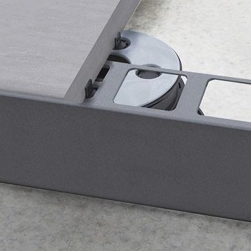 Profilé de finition en aluminium - Bordertec BSR - PROFILITEC - pour carrelage / pour sol / pour plancher technique