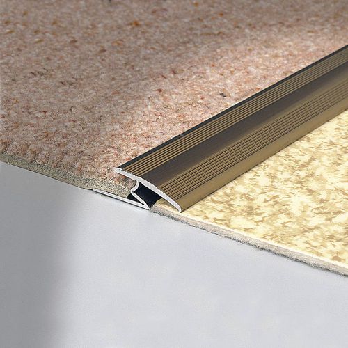Profilé de transition en aluminium anodisé - Carpetec MP - PROFILITEC - pour sol / pour moquette / pour revêtement de sol