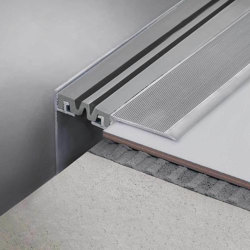 Joint de dilatation en élastomère - Jointec GDLP - PROFILITEC - en profilé aluminium / pour mur / pour sol