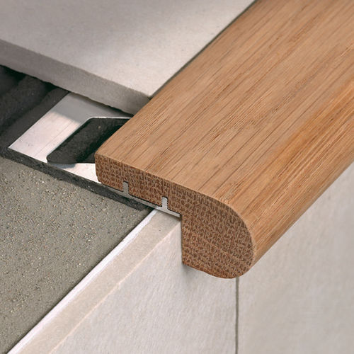 Nez de marche en bois - STAIRTEC FW  - PROFILITEC - en aluminium