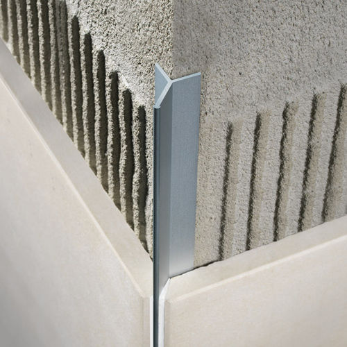 Profilé de finition en aluminium - FILOJOLLY RJF - PROFILITEC - pour carrelage / pour angle extérieur