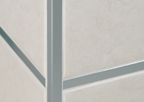 Profilé de finition en acier inox - SQUAREJOLLY SJ - PROFILITEC - pour carrelage / pour angle extérieur