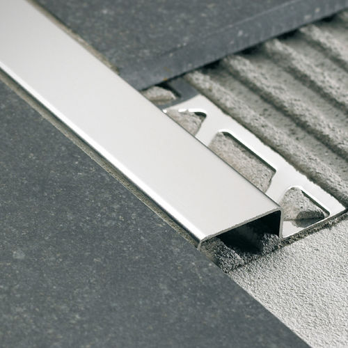 Profilé de finition en acier inox - CUBETEC CU-FI - PROFILITEC - pour carrelage