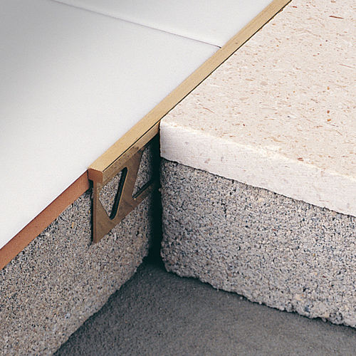 Profilé de finition en laiton - LINETEC MB - PROFILITEC - pour carrelage