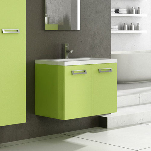 Meuble vasque suspendu - 70.02 - PROGETTO IDEA STELLA - en bois / contemporain / avec tiroirs