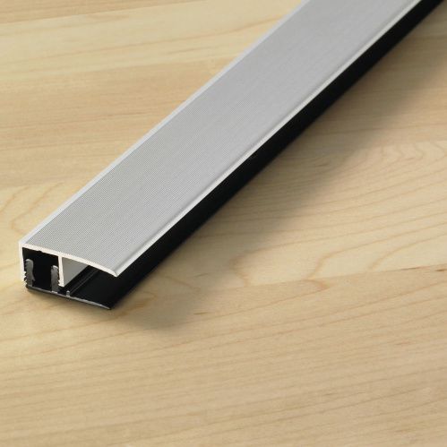 Profilé de finition en aluminium anodisé - PROCOVERclip Universal - PROLINE - pour carrelage / chant droit