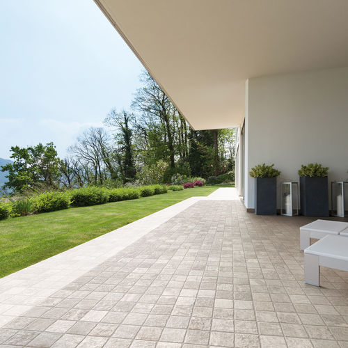 Carrelage en grès cérame - MANDORLA - Ceramica Rondine - structure / d'extérieur / de salon