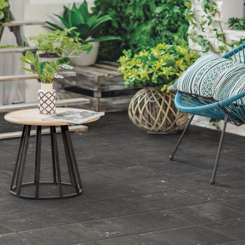 Carrelage en grès cérame - BLACK - Ceramica Rondine - poli / d'intérieur / d'extérieur