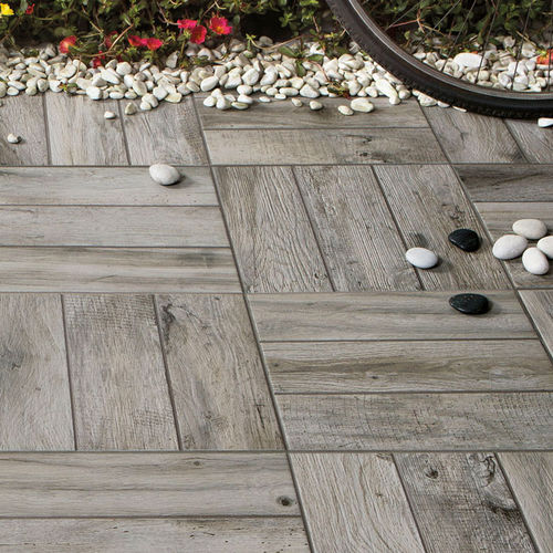 Carrelage en grès cérame - GREY - Ceramica Rondine - poli / d'extérieur / de jardin
