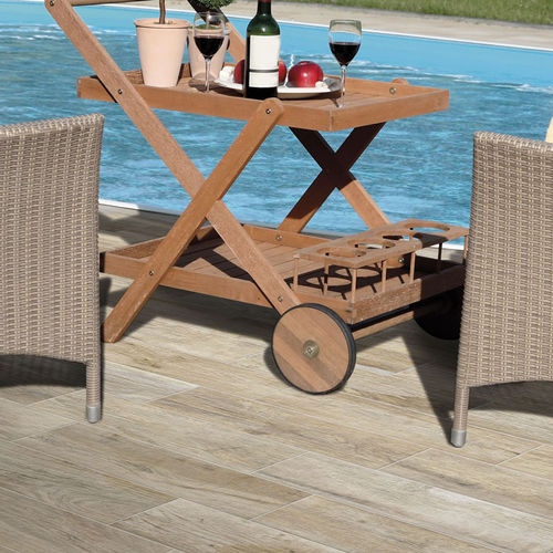 Carrelage en grès cérame - HARD CREAM - Ceramica Rondine - finition naturelle / d'intérieur / d'extérieur