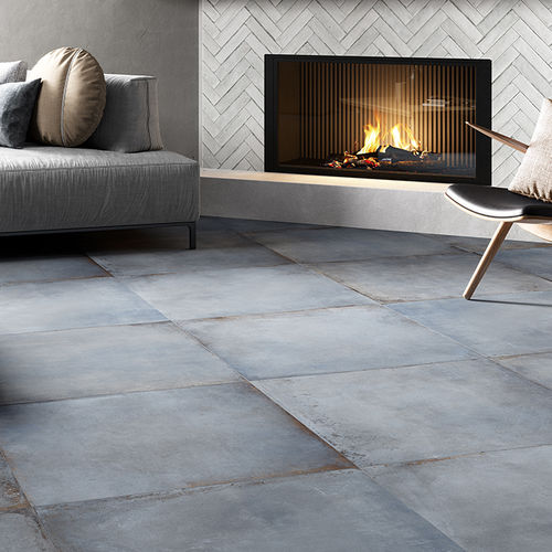 Carrelage en grès cérame - MANHATTAN BLU - Ceramica Rondine - d'intérieur / de salon / de sol