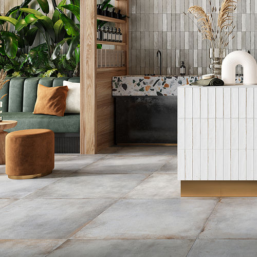 Carrelage en grès cérame - MANHATTAN LIGHT GREY - Ceramica Rondine - d'intérieur / de salon / de cuisine