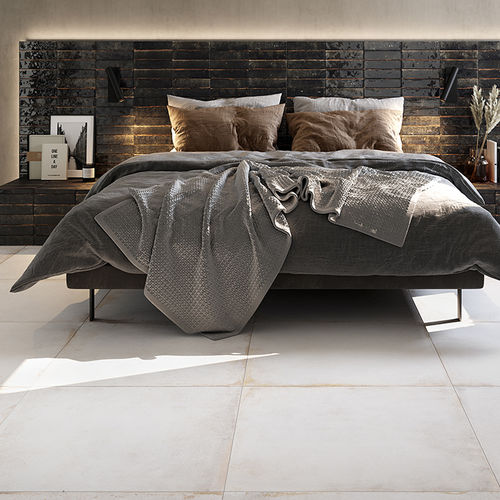 Carrelage en grès cérame - MANHATTAN WHITE - Ceramica Rondine - d'intérieur / pour chambre à coucher / de sol
