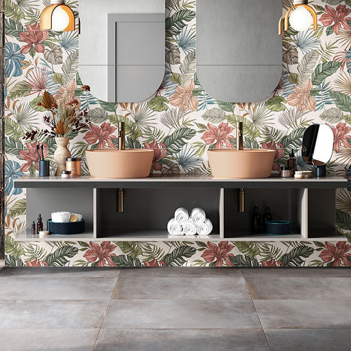 Carrelage en grès cérame - MANHATTAN WHITE BOMB - Ceramica Rondine - d'intérieur / de salle de bain / mural