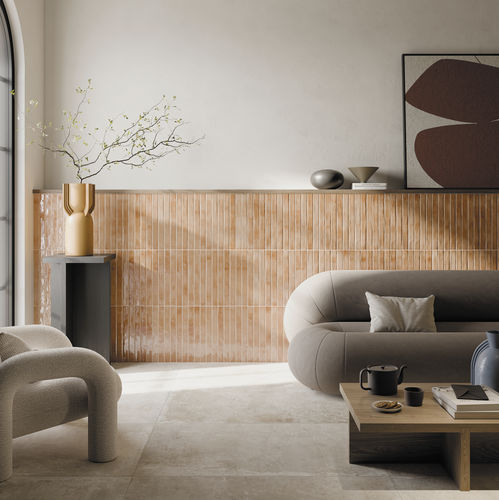 Carrelage en grès cérame - SALMON - Ceramica Rondine - brillant / d'intérieur / de salon