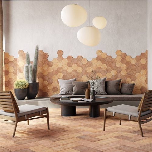 Carrelage en terracotta - J90752 - Ceramica Rondine - rustique / extérieur / de salle de bain
