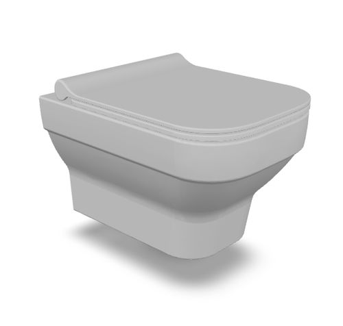 WC suspendu - BOLD  - SERAMIKSAN - en céramique / résidentiel / rectangulaire